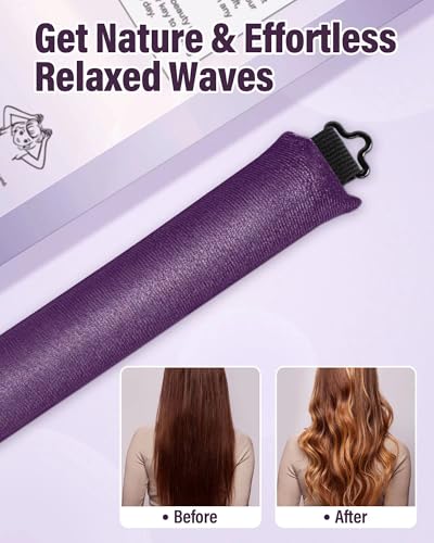 Posicurly Heatless Hair Curler Set - Overnight Satin Curling Rods