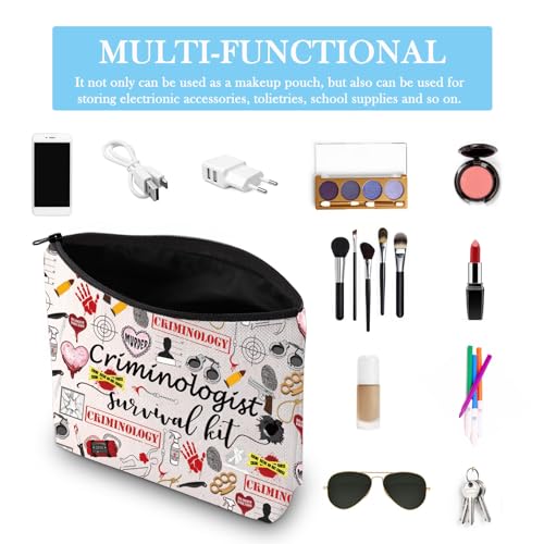 GJTIM Survival Criminologist 2 Bag - Forensic Scientist Gift & Crime Scene Investigator Kit
