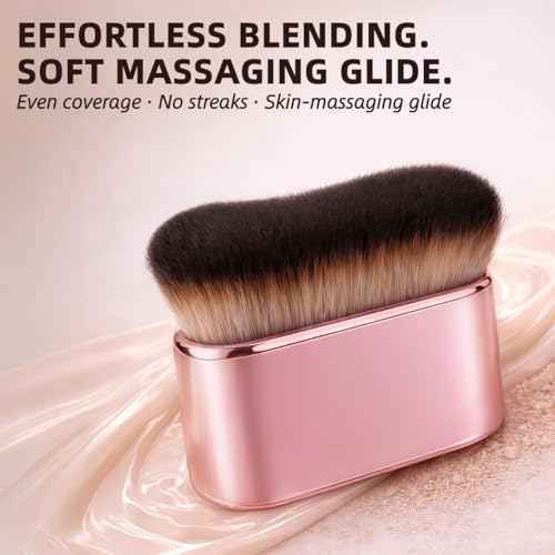 Extra Large Kabuki Self Tanner Brush for Flawless Application