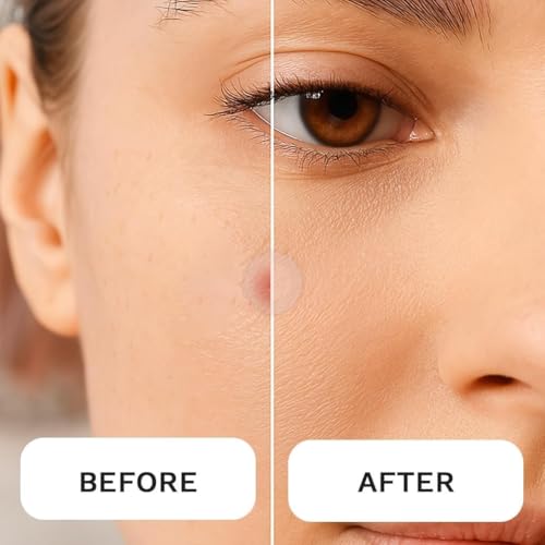 LE GUSHE 78 Dots Korean Hydrocolloid Acne Patches with Tea Tree Oil - Invisible Zit Stickers