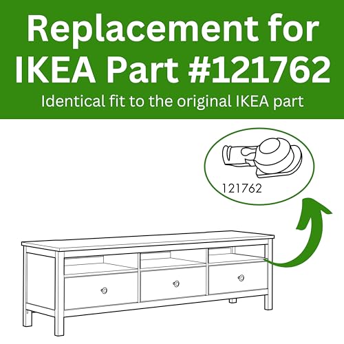 IKEA Billy Bookshelf Replacement Pins - Pack of 12 (Part #121762)