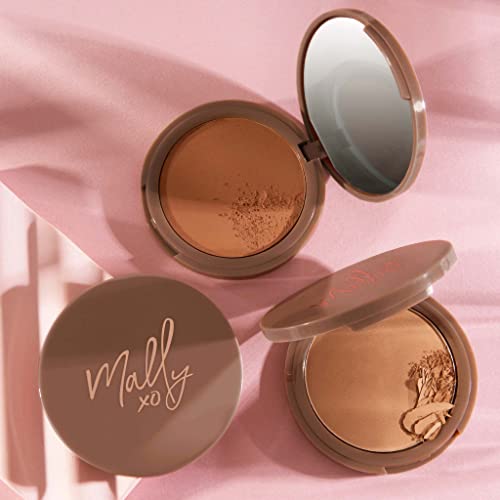Mally Beauty Bulletproof Powder Bronzer - Medium, 2.3 Ounce