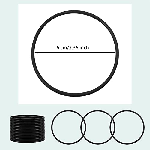 20 Pcs Silicone Jelly Hair Tie Bracelets - Retro 80s Style