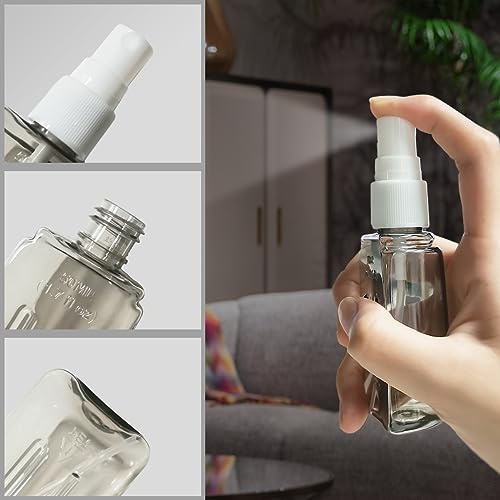 Rirool Travel Bottle Set, 8 Pack TSA Approved 50ml Travel Containers for Shampoo, Conditioner & Lotion