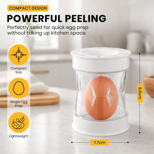 Manual Egg Peeler - Quick Shake Egg Shell Remover for Kitchen