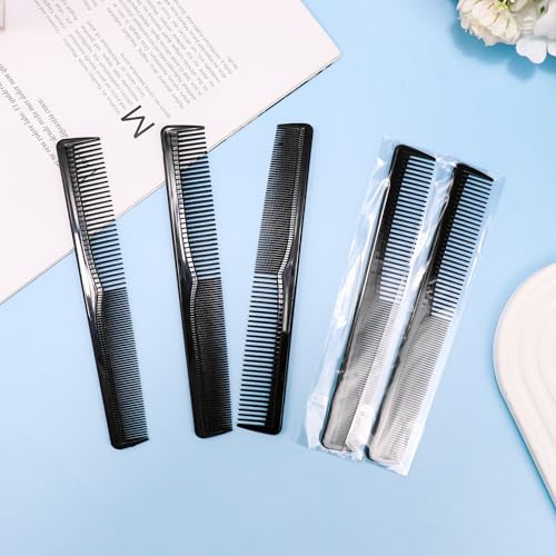 Disposable Combs in Bulk - 7in x 4in, 100 Count Wide & Fine Tooth