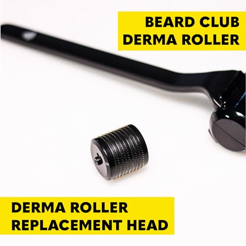 The Beard Club Premium Derma Roller Replacement Head - 0.25mm Titanium Microneedles