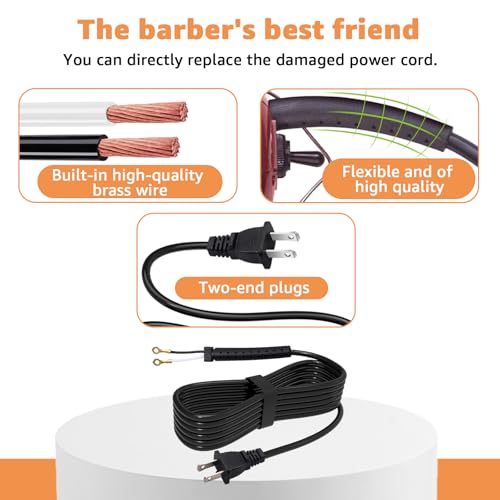 Oster Classic 76 Clippers Power Cord Replacement - Durable & Easy Install