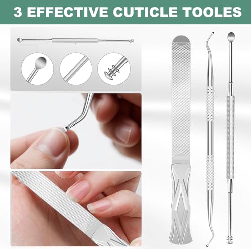 CLPPNA 6-Piece Professional Toenail Clipper Set for Thick Ingrown Nails
