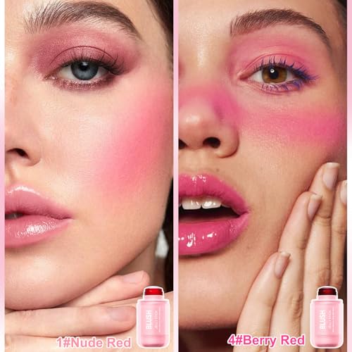 LemonSac Light Fair Contour Stick Makeup Kit with Highlighter, Blush & Bronzer – Waterproof & Long Lasting