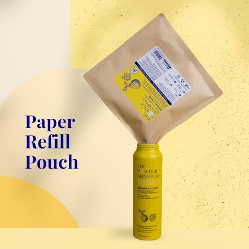 The Powder Shampoo Invigorating Foaming Powder for Thinning Hair, Vegan