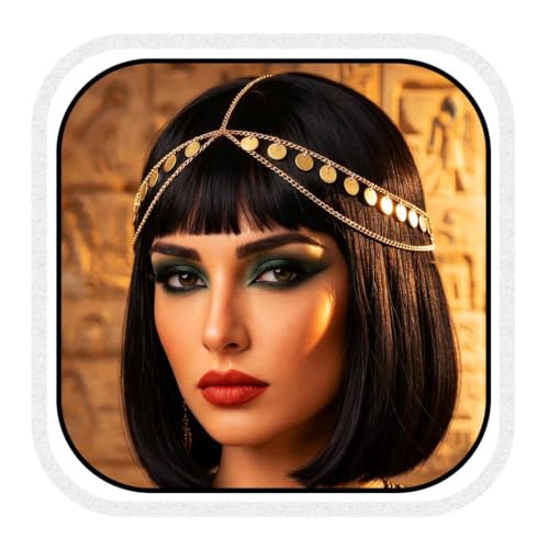 Catery Gold Head Chain Indian Head Jewelry for Women - Traditional Bridal Accessory