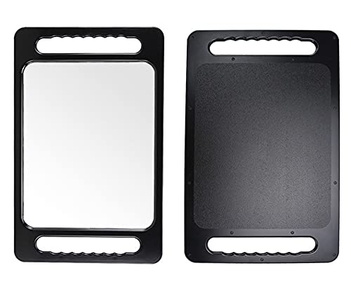 Nerien Large Handheld Barber Mirror – Professional Salon Mirror with Handle