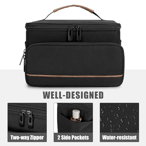 CURMIO Hair Clipper Travel Case - Portable Grooming Tool Storage Bag