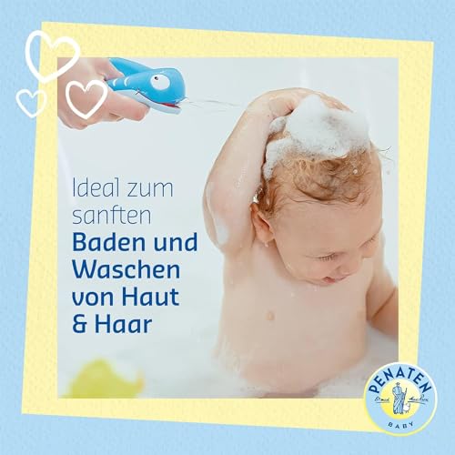 Penaten Baby Bath & Shampoo 2-in-1 Gentle Wash Gel for Sensitive Skin, 400ml
