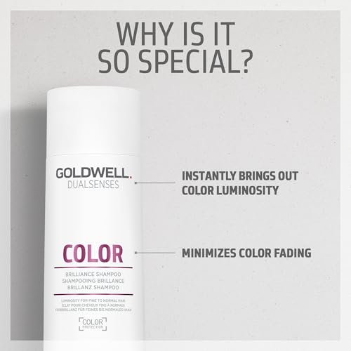 Goldwell Dualsenses Color Brilliance Shampoo 10.1 Fl Oz - For Weak Hair