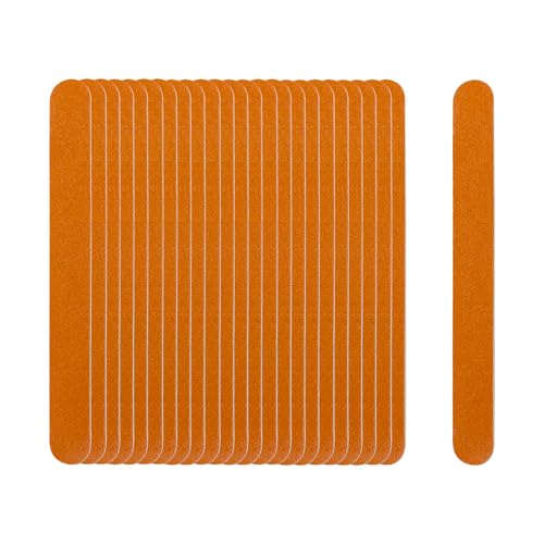 LNAUJS 24 Pack Dual-Sided Nail Files - 7 Inch Wooden Emery Boards