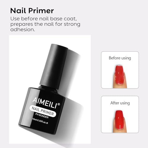 AIMEILI Nail Prep Bond Primer for Gel & Acrylic Nails