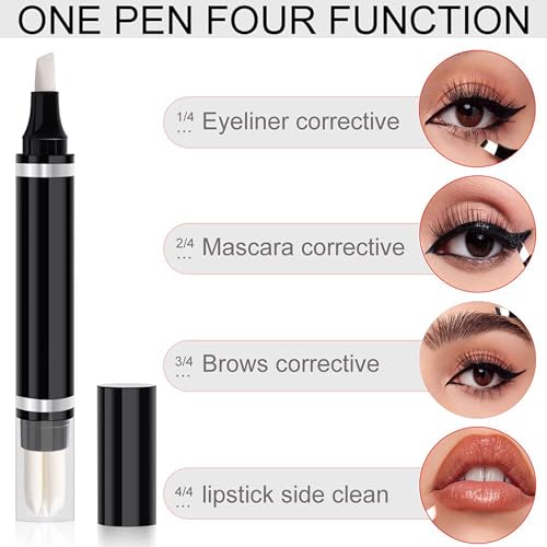 MIESCHER Eye Makeup Remover Pen - Precision Cleansing Stick with 3 Heads