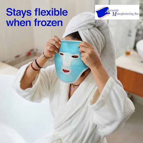 Reusable Cooling Ice Face Mask for Puffiness and Pore Tightening