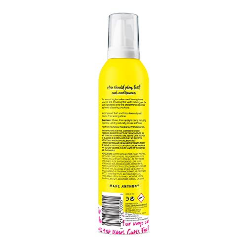 Marc Anthony Curl Enhancing Styling Foam Extra Hold 10oz Pack of 2 - Strictly Curls