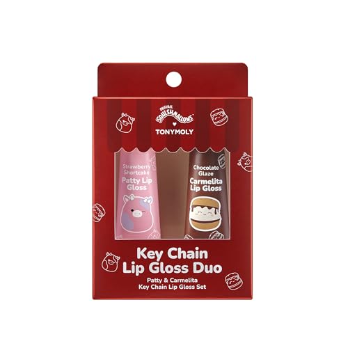 TONYMOLY Squishmallows Holiday Lip Gloss Duo - Moisturizing Gift Set