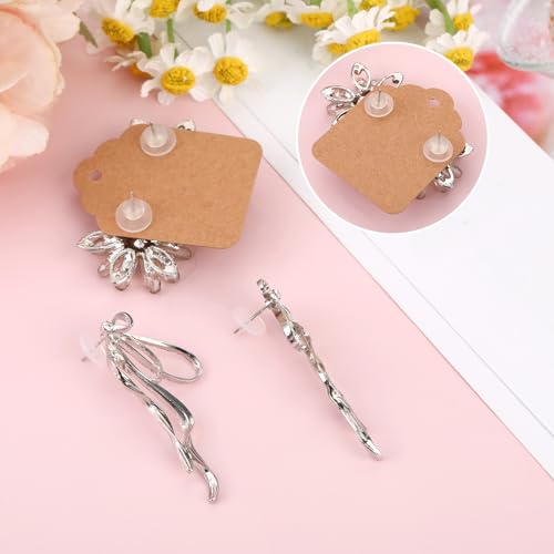 Clear Silicone Piercing Discs 30Pcs - 7mm & 9mm for Healing