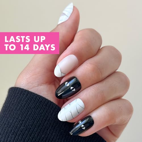 Olive & June Instant Mani Press-On Nails - Halloween Mummy Design