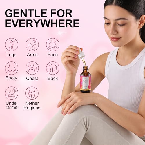 Cyperus Rotundus Oil 60ml / 2.0Fl Oz-Natural Cyperus Rotundus Oil Moisturizing & Soothing For Reducing Body Hair GrowthWomen & Men All Skin Types.