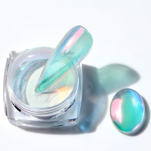 Pretty Diva Chrome Nail Powder - Mermaid Aurora Effect 0.3g