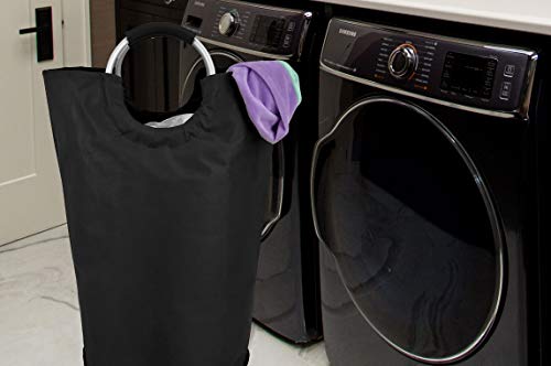 Handy Laundry 60L Collapsible Waterproof Laundry Basket - Durable, Foldable with Soft Grip Handles