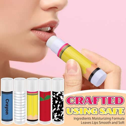 Fresh 15 Pack Christmas Teacher Appreciation Lip Balm Bulk - Sacubee