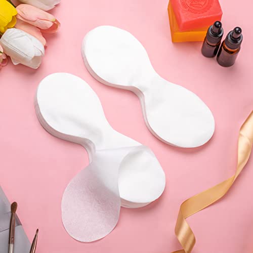 PAGOW 400 Sheets Disposable Non-Woven Eye Care Paper - Clear Eye Mask Sheets