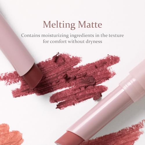 HINCE Slim Stick Melting Matte Lipstick - DEJA VU, Velvet-Matte Finish