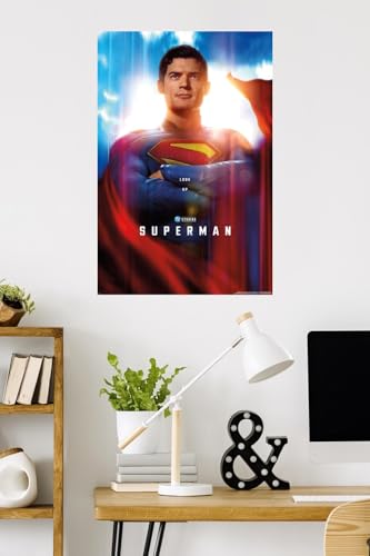 DC Studios Superman 2025 Close-Up Wall Poster - 34" x 22.4"