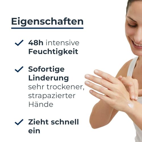 Eucerin Repairing Hand Cream with 5% Urea, 2.54 Fl Oz (75ml)