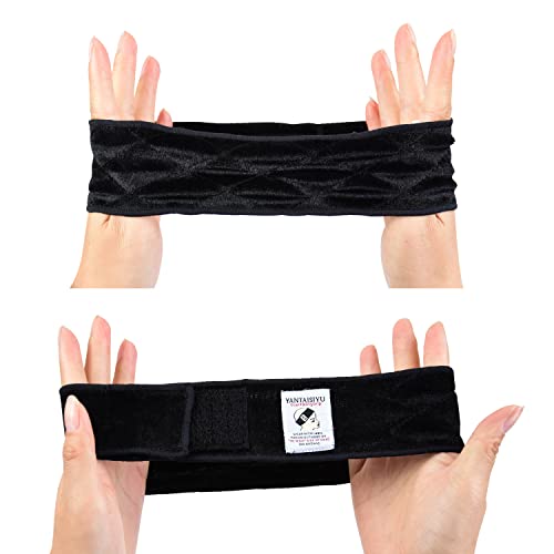 Adjustable Non-Slip Wig Grip Headband for Women - Black