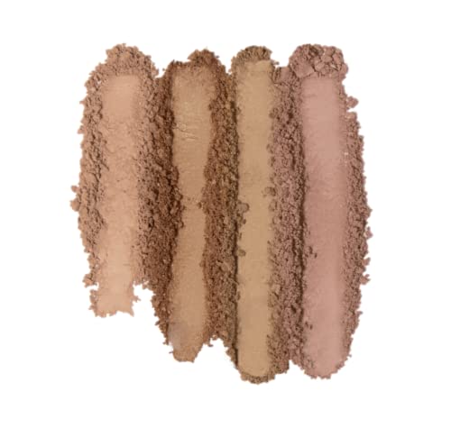 e.l.f. Bronzer Palette 0.49 Ounce - Bronzed Beauty Sun-Kissed Contouring