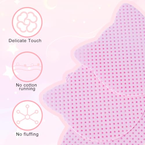 MEKK Cat-Shaped Lint-Free Nail Wipes - 400PCS, Super Absorbent