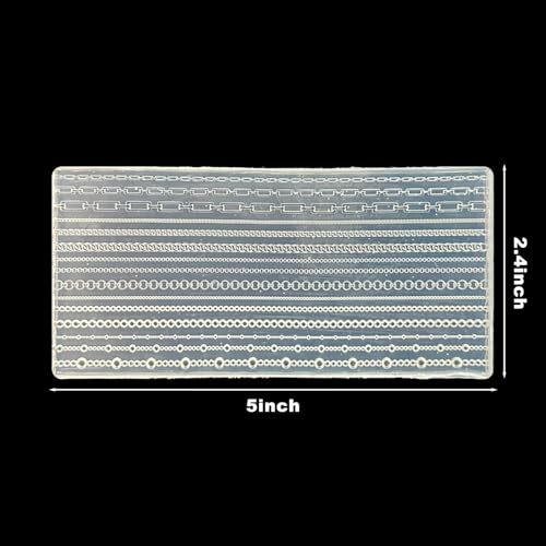 3D Chain Nail Mold - Silicone Necklace & Accessory Designs