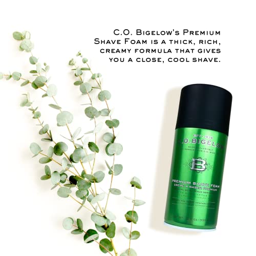 C.O. Bigelow Premium Shaving Foam with Eucalyptus Oil - 5.2 oz