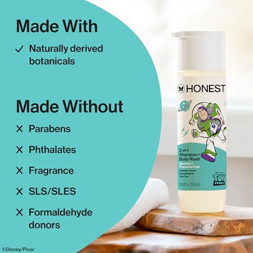 The Honest Company 2-in-1 Shampoo & Body Wash - Toy Story Unscented