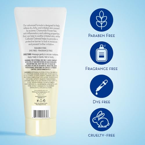 Dermasil Eczema Relief Body Lotion 16.05 Fl Oz Pack of 2 - Fragrance-Free, Fast-Absorbing, Non-Greasy Moisturizer