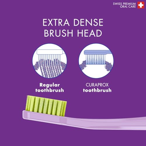 Curaprox CS 1560 Soft Toothbrush - Gentle Oral Care for Sensitive Gums