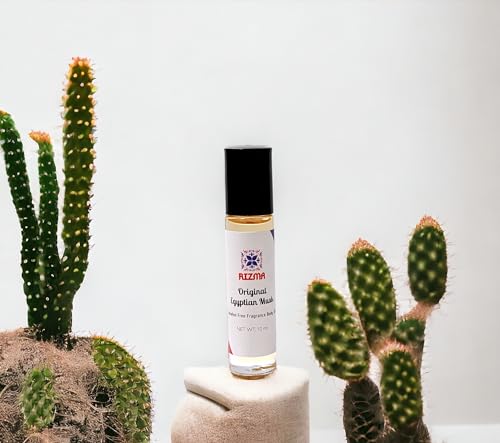 RIZMA Egyptian Musk Body Oil Uncut Alcohol-Free Perfume 10ml Roll-On
