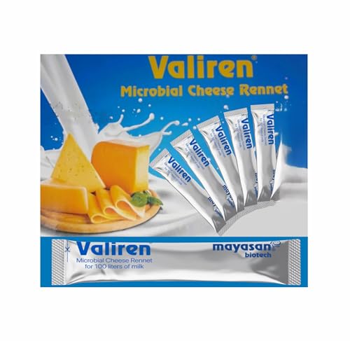 Pack of 5 Non-GMO Rennet Coagulant Sticks for Cheese Making