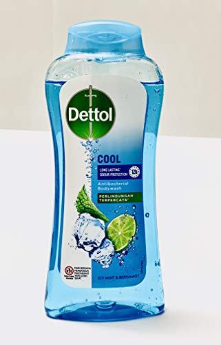 Dettol Cool Body Wash Gel - 250ml Antibacterial Shower Gel