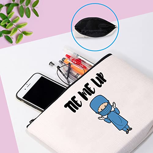 Tie Me Up Bag: GJTIM Funny Surgical Tech Makeup Pouch – Zippered Cosmetic Bag