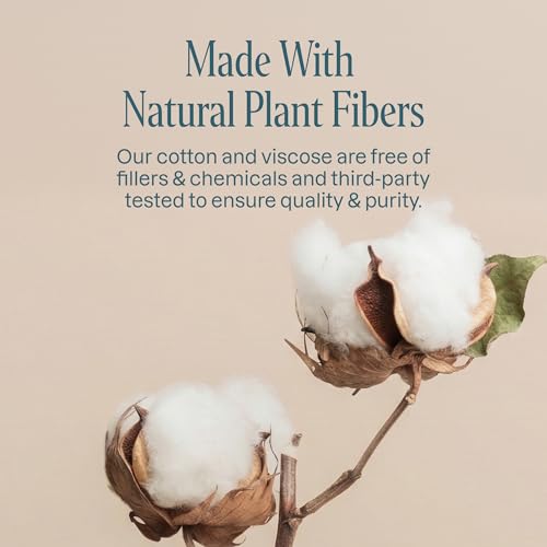 Cliganic Extra Large Face Pads - 200 Count, Dual-Sided & Lint-Free