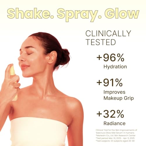 Glow Mist Serum with Propolis & Niacinamide for Hydration